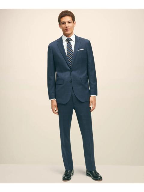 Brooks Brothers Slim Fit Wool Checked 1818 Suit