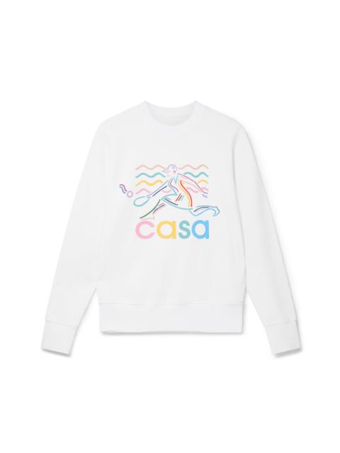 Beach Girl Tennis Sweatshirt