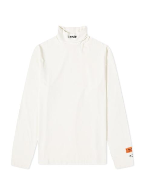 Heron Preston Heron Preston Long Sleeve CTNMB Roll Neck T-Shirt