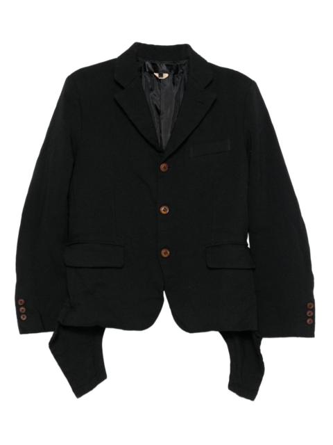 Comme Des Garçons single-breasted blazer