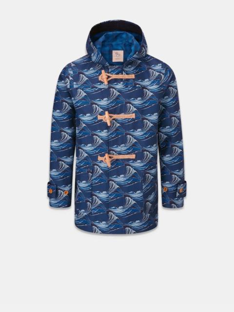 Men's Riz x Gloverall Mid-Length Monty Duffle Coat Wave