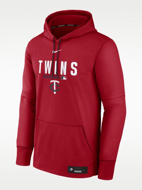 Nike Minnesota Twins Authentic Collection Men's Nike Therma MLB Pullover Hoodie