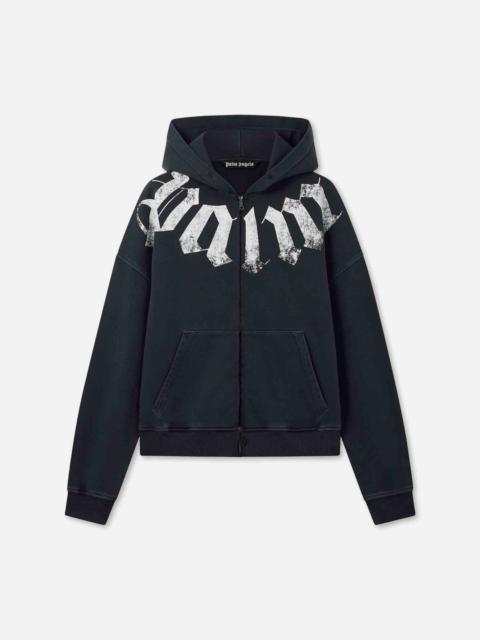 Palm Angels LOGO ZIP-UP HOODIE