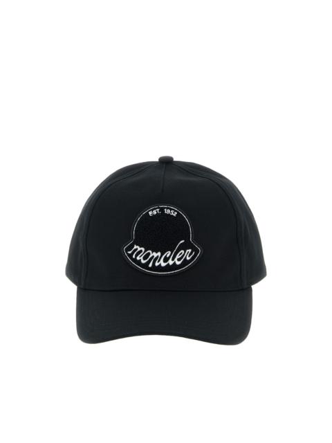 Moncler logo-patch adjustable baseball cap