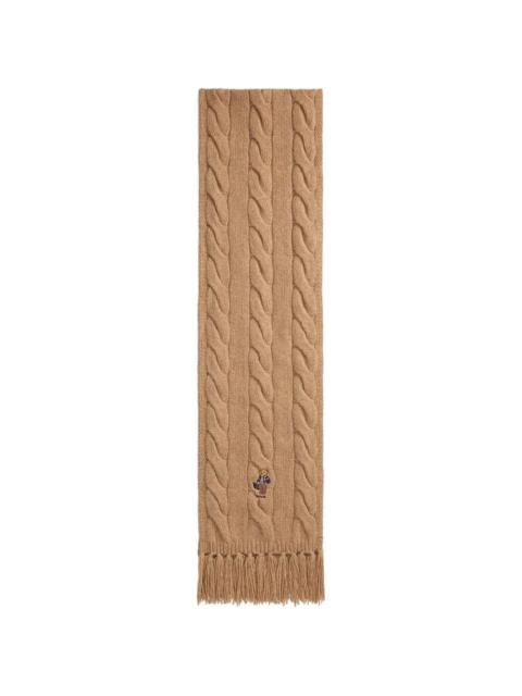 Polo Ralph Lauren Scarf Wool Blend "Polo Ralph Lauren"