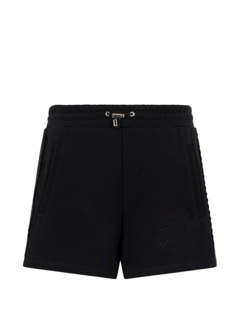 PHILIPP PLEIN elastic-waistband shorts