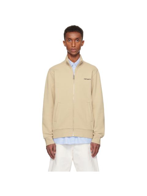 Carhartt Beige Script Embroidery Jacket
