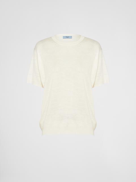 Prada Silk crew-neck sweater