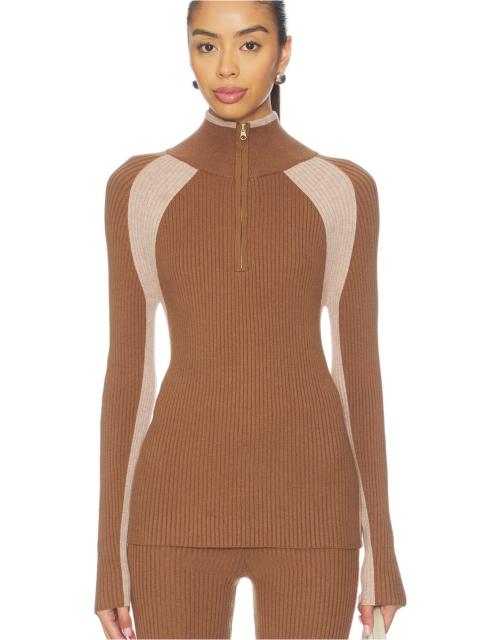 VARLEY Bellings Half Zip Knit Top