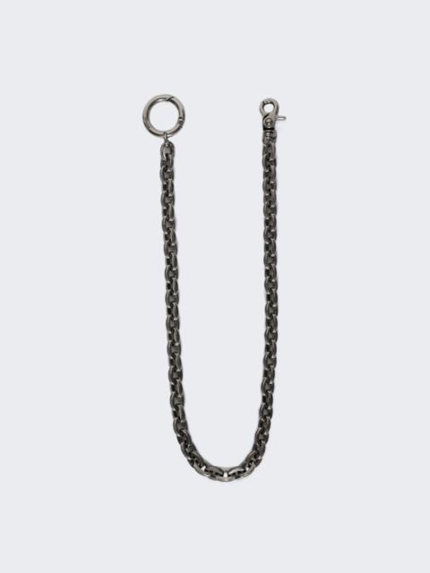 BALENCIAGA Melrose Trouser Chain Antique Silver