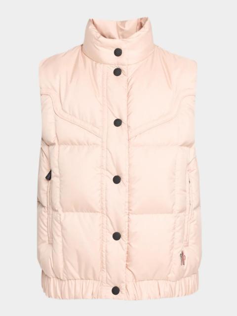 Moncler Doucy Down-Fill Quilted Vest