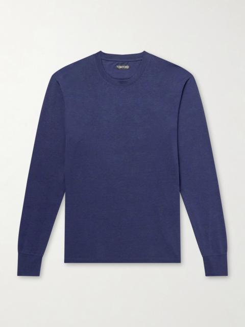 TOM FORD Lyocell and Cotton-Blend Jersey T-Shirt
