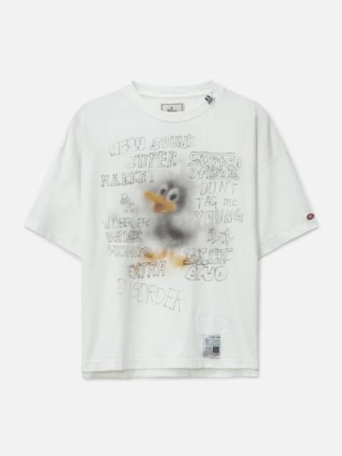 Maison MIHARAYASUHIRO BLEACHED T-SHIRT