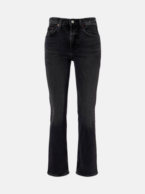 AGOLDE Valen mid-rise straight jeans