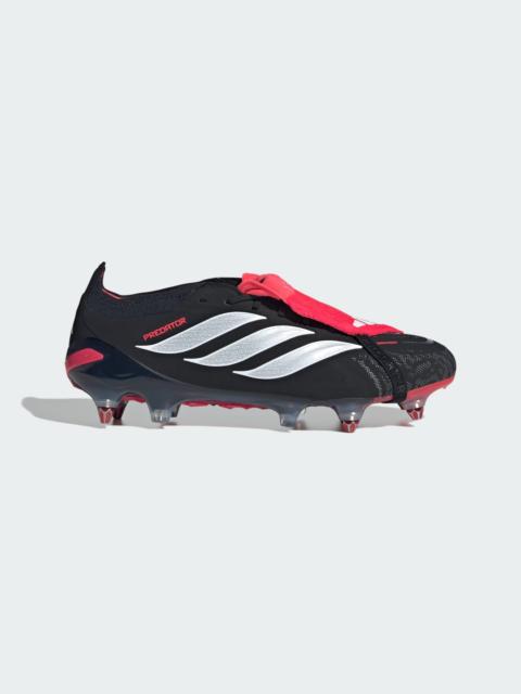 adidas PREDATOR ELITE Fold-Over Tongue Soft Ground Soccer Cleats