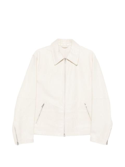 Our Legacy waxed suede jacket