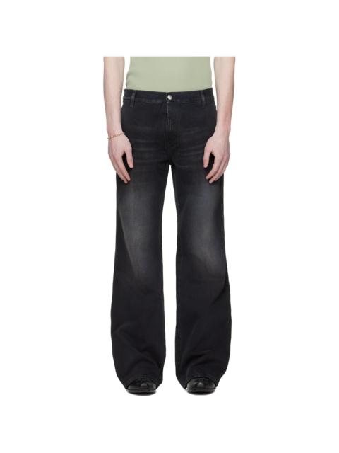 AMIRI Black Boot Cut Jeans