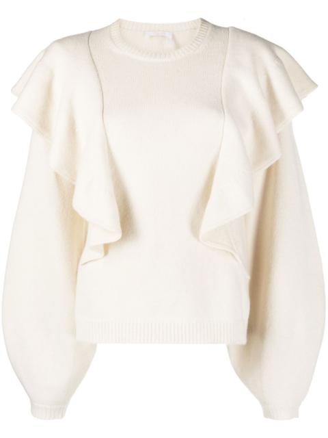 Chloé ruffle-detail jumper