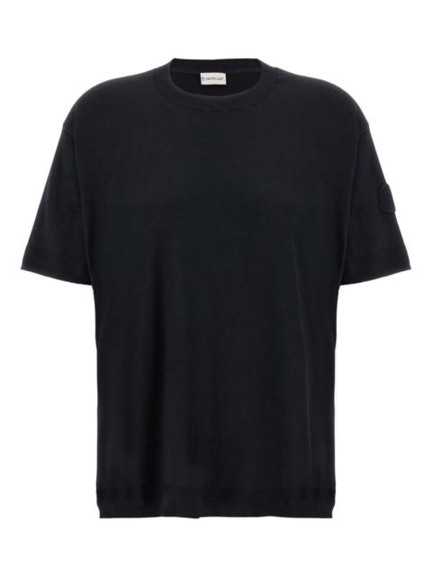 Moncler logo-patch T-shirt