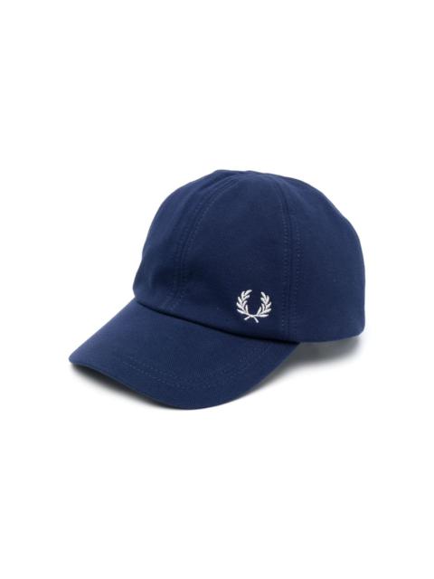 Fred Perry logo-embroidered cotton cap