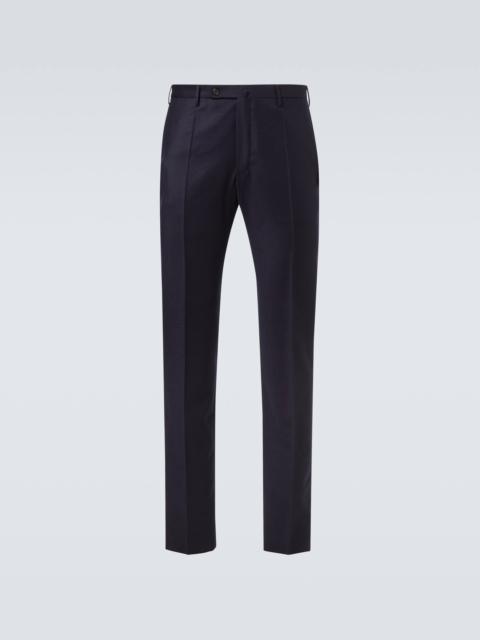 SLOWEAR Virgin wool flannel slim pants