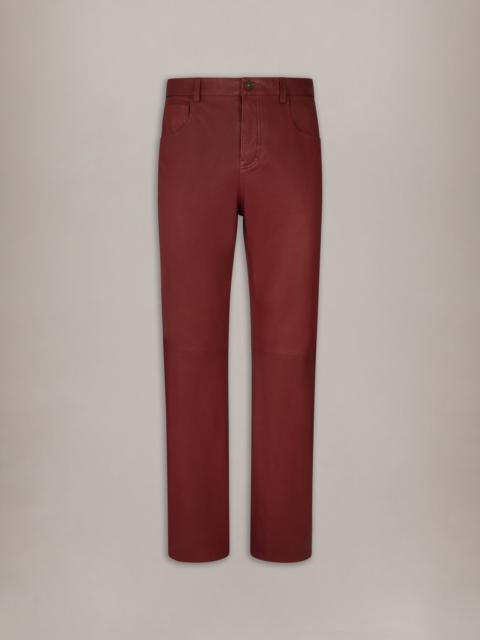 AMIRI VINTAGE CUT LEATHER PANT