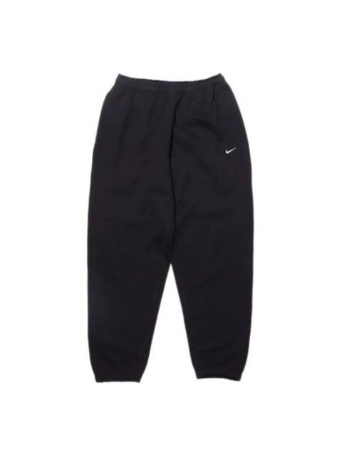 Nike Lab Solid Color Thermal Track Pants For Men Black DA0330-010