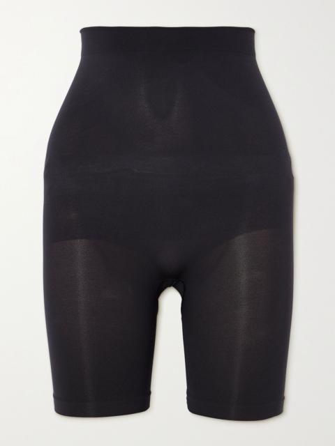 SKIMS Seamless Sculpt Mid Thigh shorts - Onyx Black