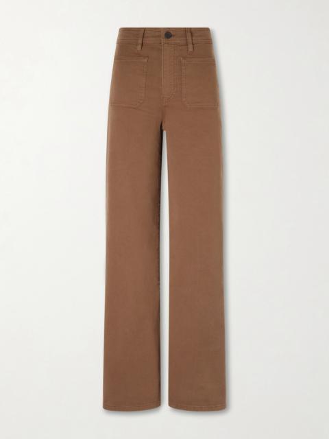 FRAME Le Slim Palazzo High-rise Wide-leg Jeans
