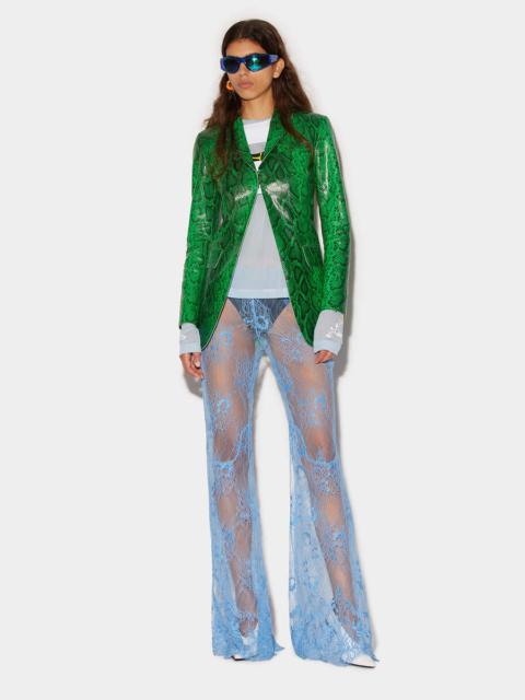 DSQUARED2 SUPER FLARED LACE PANTS