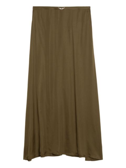 Zadig & Voltaire Jimeno satin maxi skirt