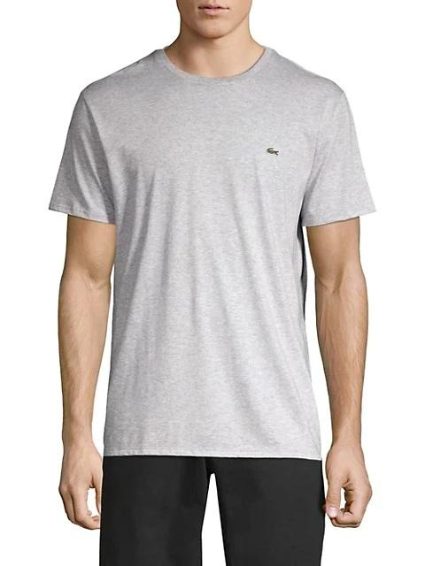 LACOSTE Cotton Crewneck Tee