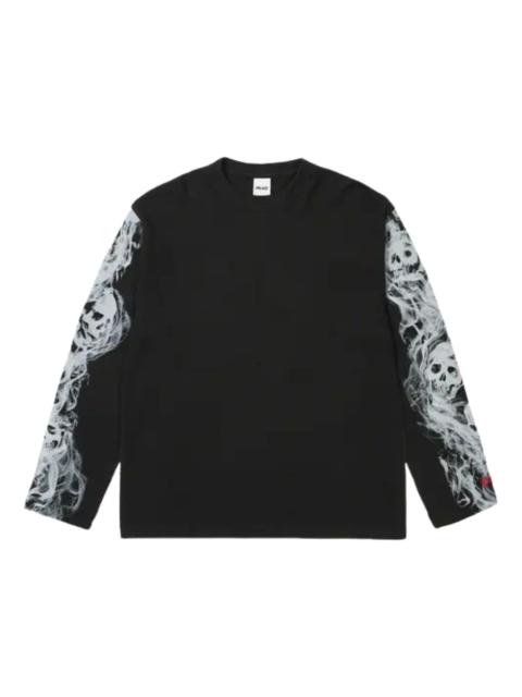 PALACE Palace Smoked Waffle Long-Sleeve 'Black' P30ES019