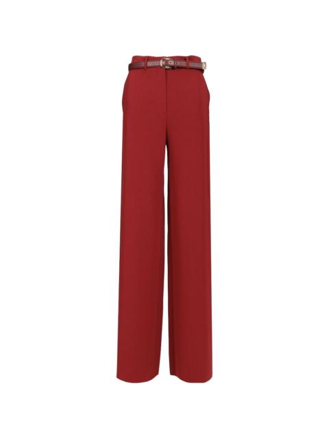 Max Mara belted wide-leg trousers