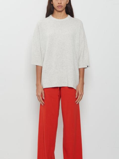 extreme cashmere n°433 Sassie Relaxed Sweater — Mineral