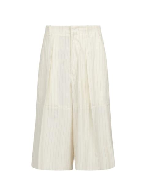 MM6 Maison Margiela striped cropped trousers