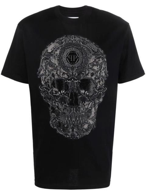PHILIPP PLEIN baroque skull-print T-shirt