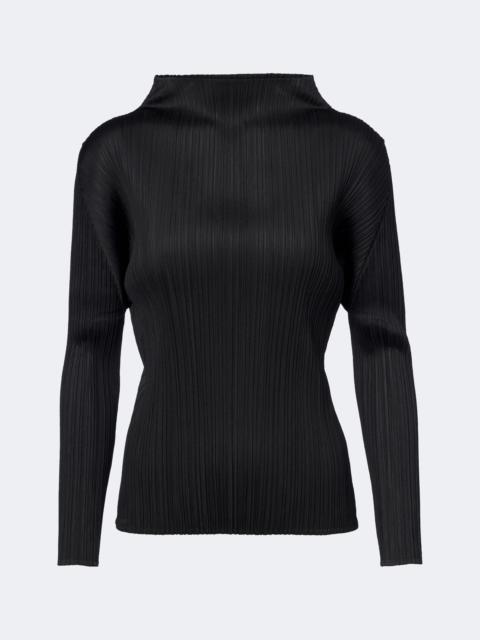 Pleats Please Issey Miyake Basics pleated top