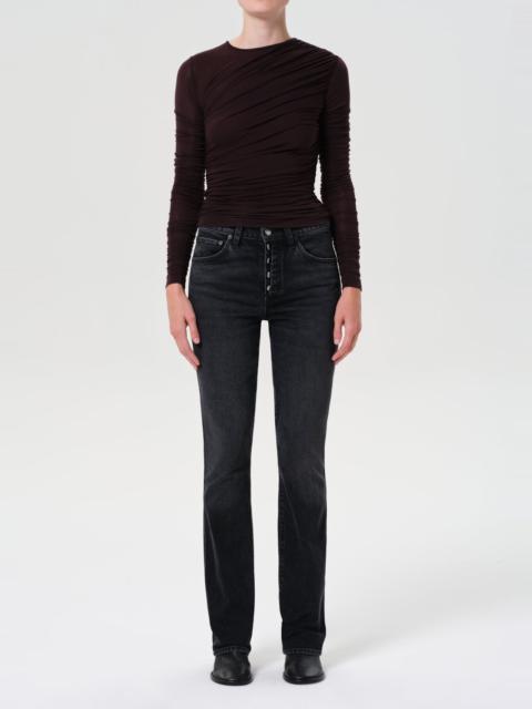 AGOLDE JETTA STACKED SKINNY (COMFORT STRETCH) IN ASTRAL