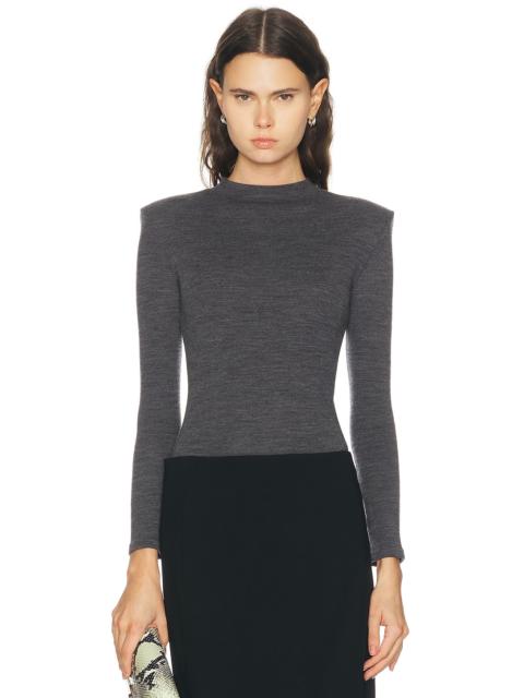 Jil Sander Long Sleeve Bodysuit Top