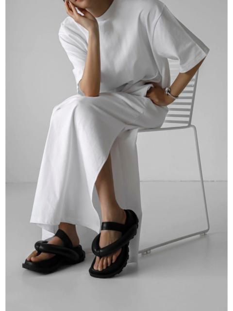 The Frankie Shop Lou Oversized Tee Dress - Optic White