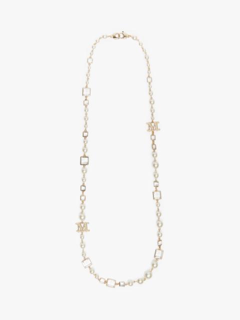 Max Mara NECKY2 Necklace with pearls
