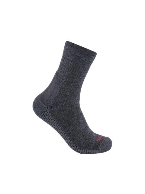 Carhartt Women's Carhartt Force® Grid Midweight Merino Wool Blend Short Crew Sock