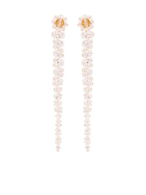 Simone Rocha crystal-embellished dangle earrings