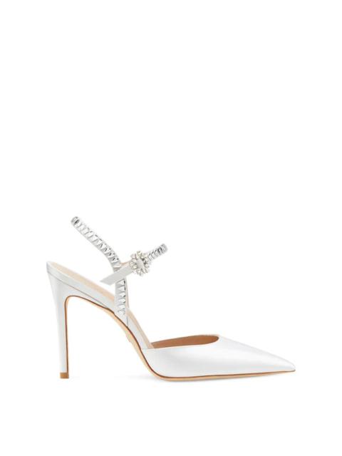 Stuart Weitzman Gemcut 100 Ankle Strap Pump