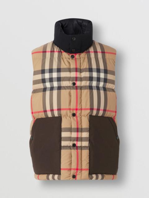 Burberry Check Down-filled Puffer Gilet
