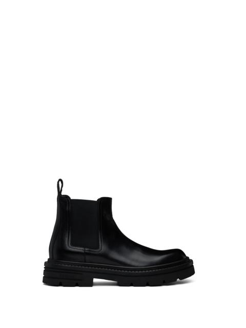 VERSACE Black Adriano Chelsea Boots | REVERSIBLE