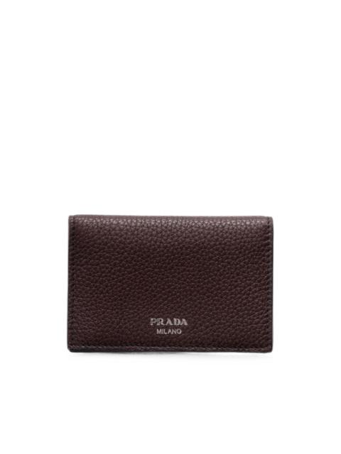 Prada leather card holder