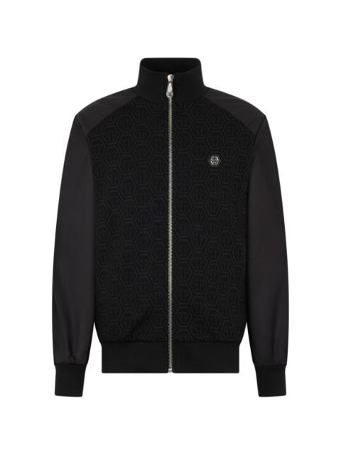 PHILIPP PLEIN monogram track jacket