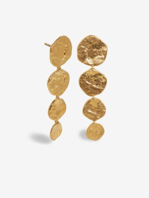 MONICA VINADER Capri Disc Cocktail drop earrings